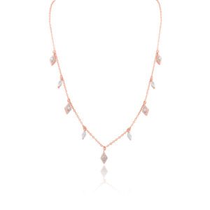 רוזגולד שרשרת TSI5010-2 ✨ חלום מכסף,